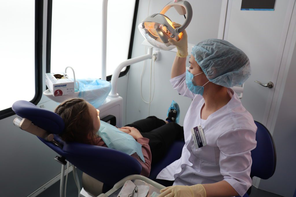 В рамках диспансеризации кузбасские дети могут пройти осмотр у стоматолога
