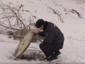 Кемеровчанка попыталась спасти собаку и оказалась в ловушке