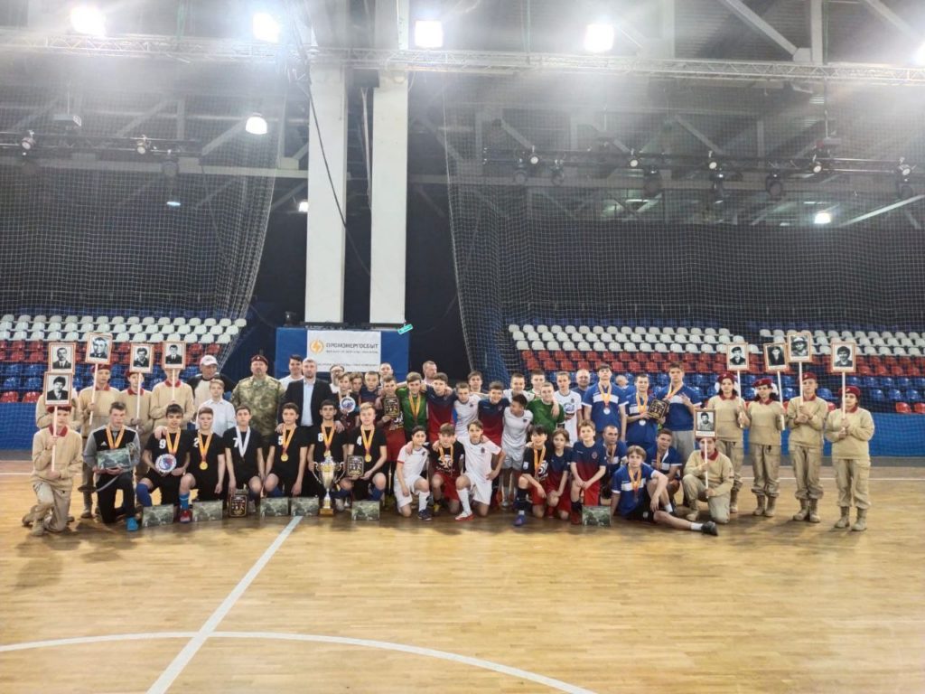 Команда кемеровского детдома №2 победила в российском турнире по мини-футболу