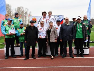 В Полысаеве прошла спартакиада среди городских ветеранских организаций угольной промышленности региона