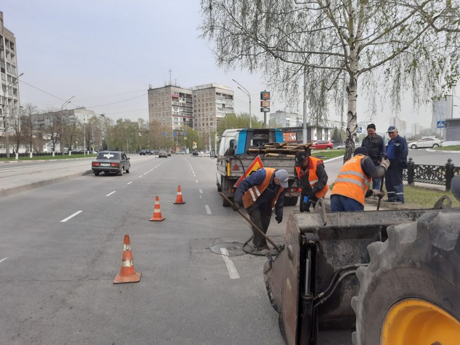В Кемерове продлили ремонт Стахановской улицы до ноября
