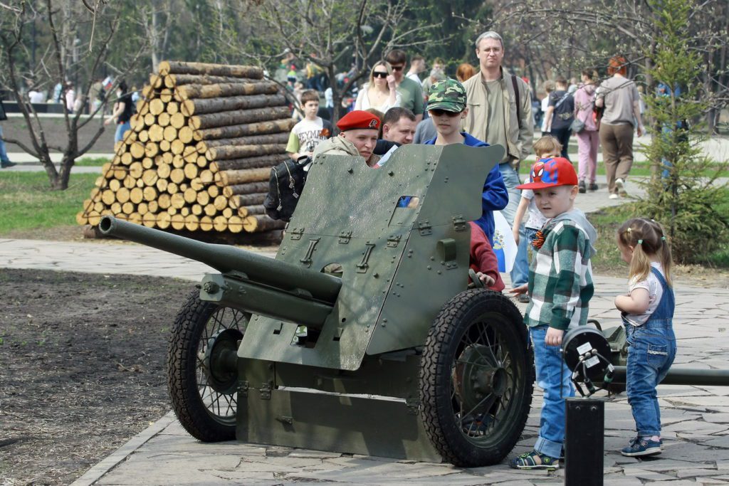 Как празднуют День Победы в Кемерове