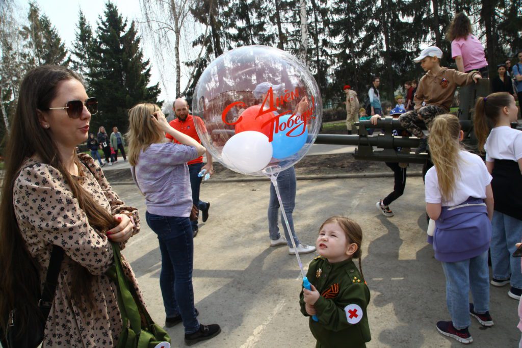 Как празднуют День Победы в Кемерове