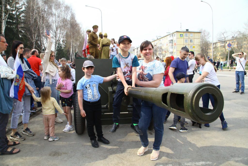 Как празднуют День Победы в Кемерове