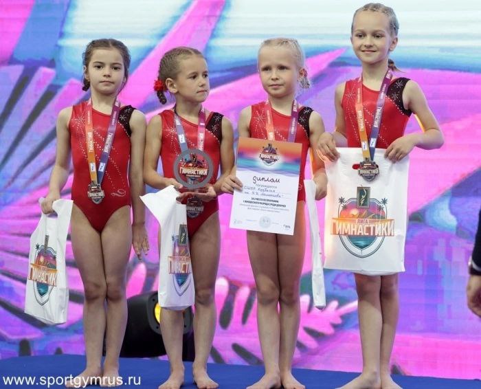 Кузбасские гимнастки стали серебряными призерами в Сочи
