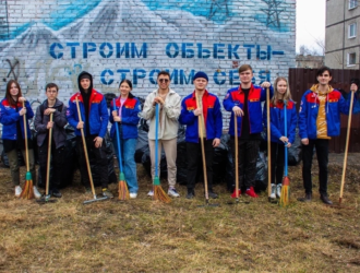 Кемеровские студенты привели в порядок популярное место