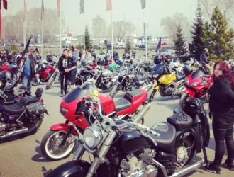 В Кемерове мотоциклисты открыли сезон больших дорог