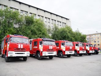 Пожарно-спасательные подразделения Кузбасса получили новую технику