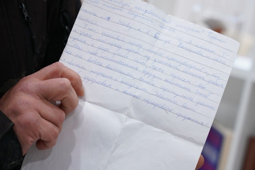 В Кемерове участник СВО встретился со школьником, написавшим ему письмо