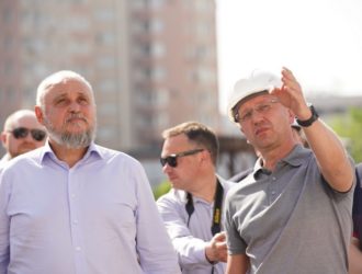 Сергей Цивилев проинспектировал строительство ключевых объектов в Новокузнецке