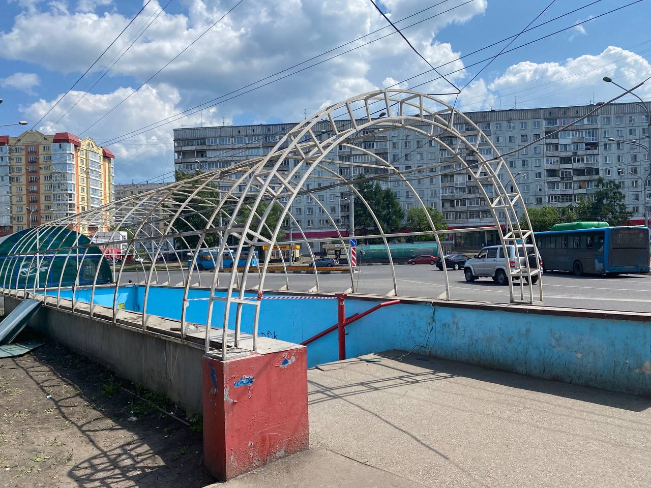В Новокузнецке стартовал ремонт подземного перехода на «Левом берегу»