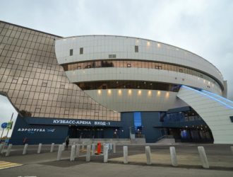 В Кемерове из-за соревнований закрыли для посещения бассейн в «Кузбасс-Арене»