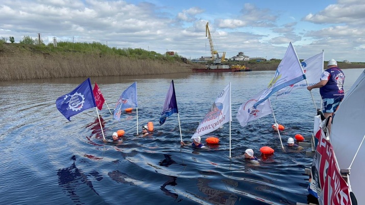 Новокузнечанин принял участие в экстремальном марафонском заплыве по Енисею