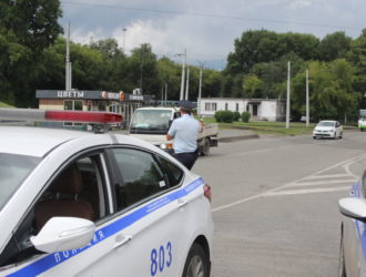 В Кузбассе полиция задержала юного гонщика