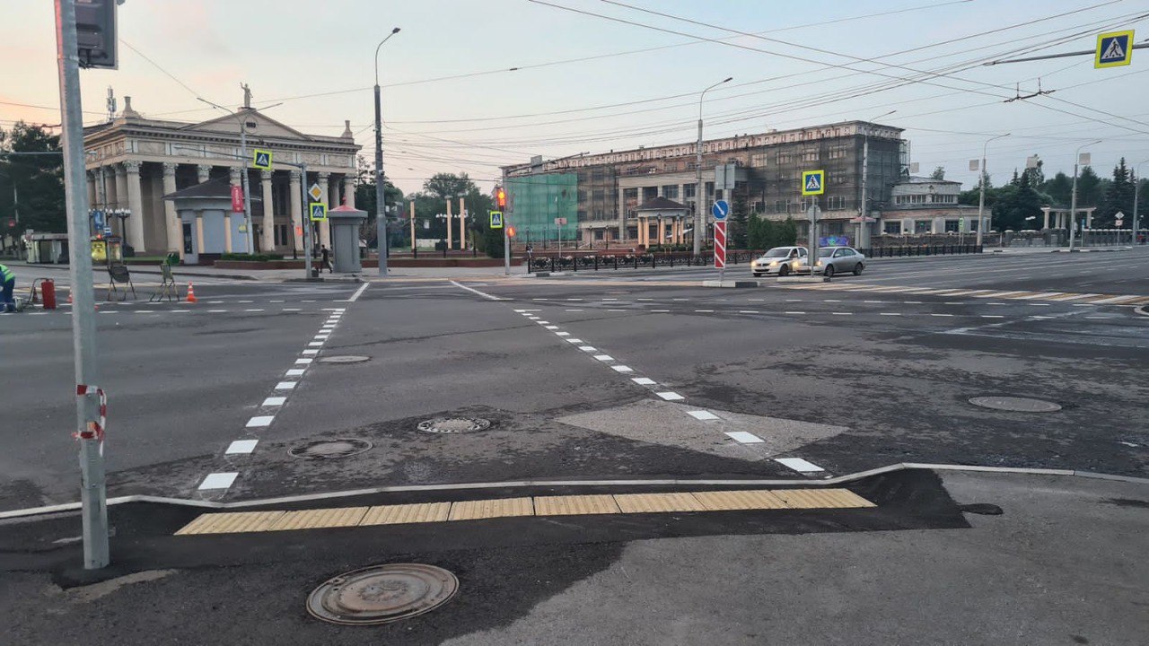 В Новокузнецке на двух перекрестках можно переходить дорогу по диагонали