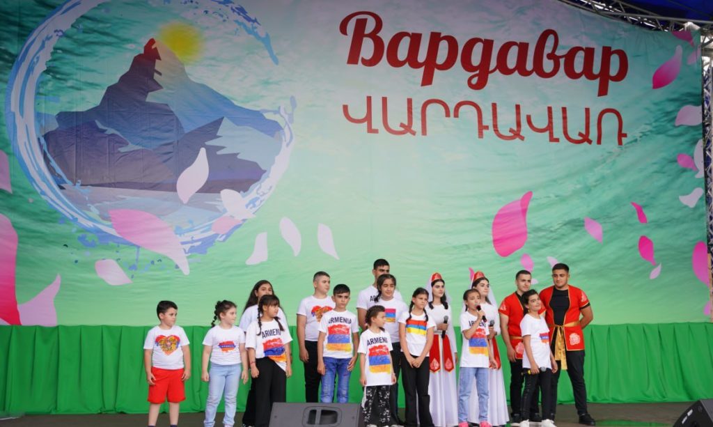 В Гурьевском округе армянский праздник Вардавар превратился в фестиваль национальных культур