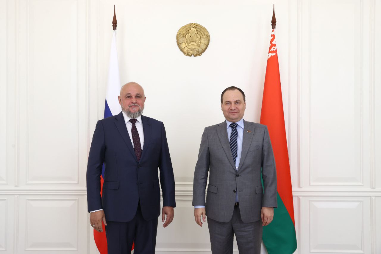 Губернатор Кузбасса встретился с премьер-министром Республики Беларусь Романом Головченко