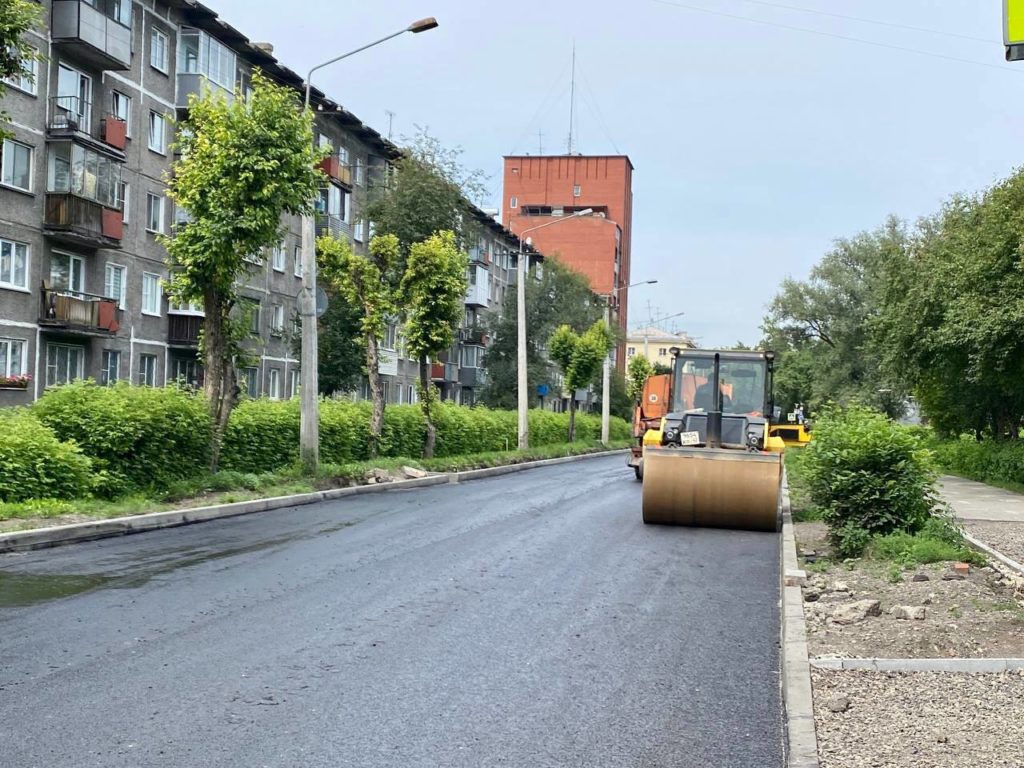 В Новокузнецке на двух объектах завершены работы по дорожному нацпроекту