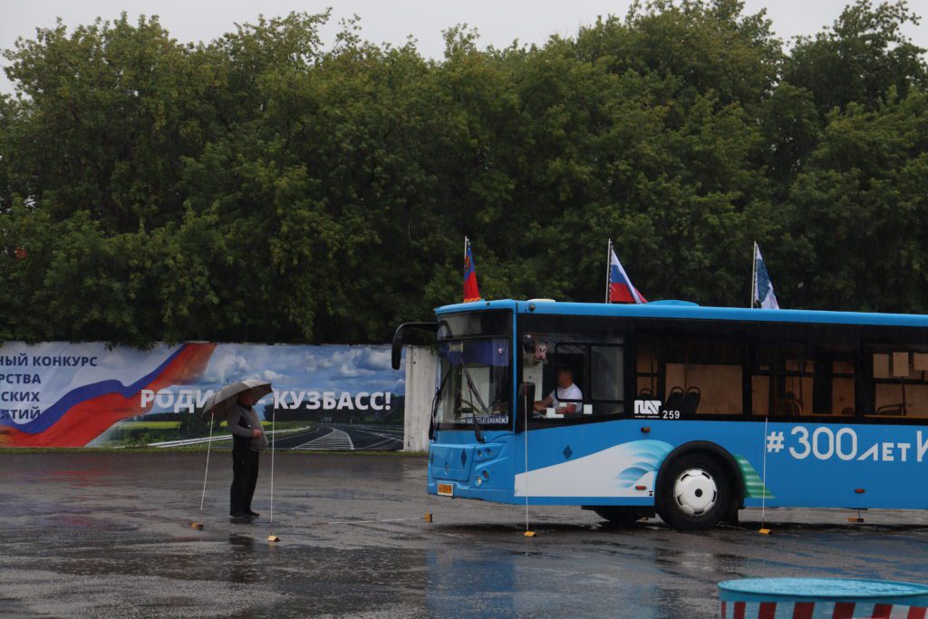 В Кемерове прошли соревнования по профмастерству среди водителей автобуса