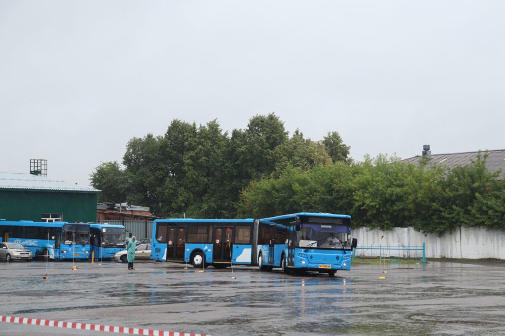 В Кемерове прошли соревнования по профмастерству среди водителей автобуса