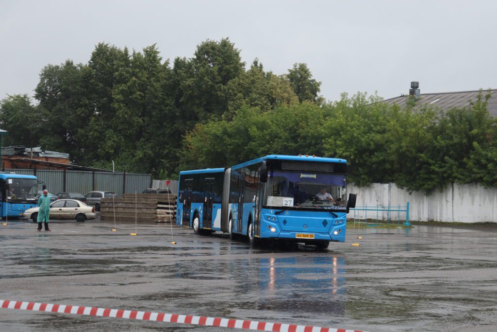 В Кемерове прошли соревнования по профмастерству среди водителей автобуса