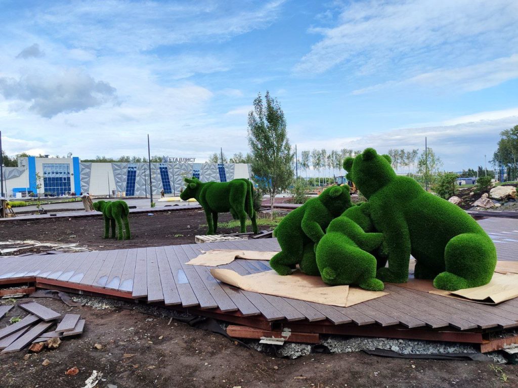 Обновлённые парки и новые сады: как Кемеровский округ готовится ко Дню шахтёра