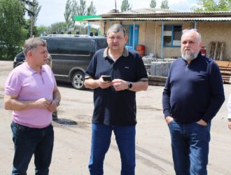 Губернатор Кузбасса Сергей Цивилев побывал с рабочим визитом в Горловке