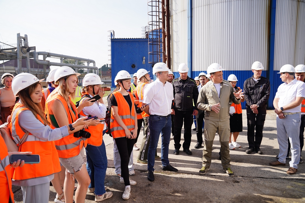 По поручению губернатора Сергея Цивилева в Кузбассе проведен пресс-тур на Кемеровскую ГРЭС