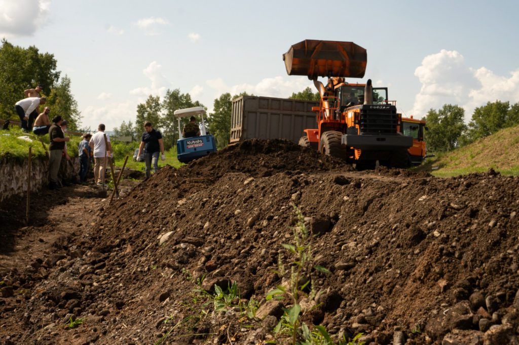 В Новокузнецке завершили масштабные археологические раскопки на крепости
