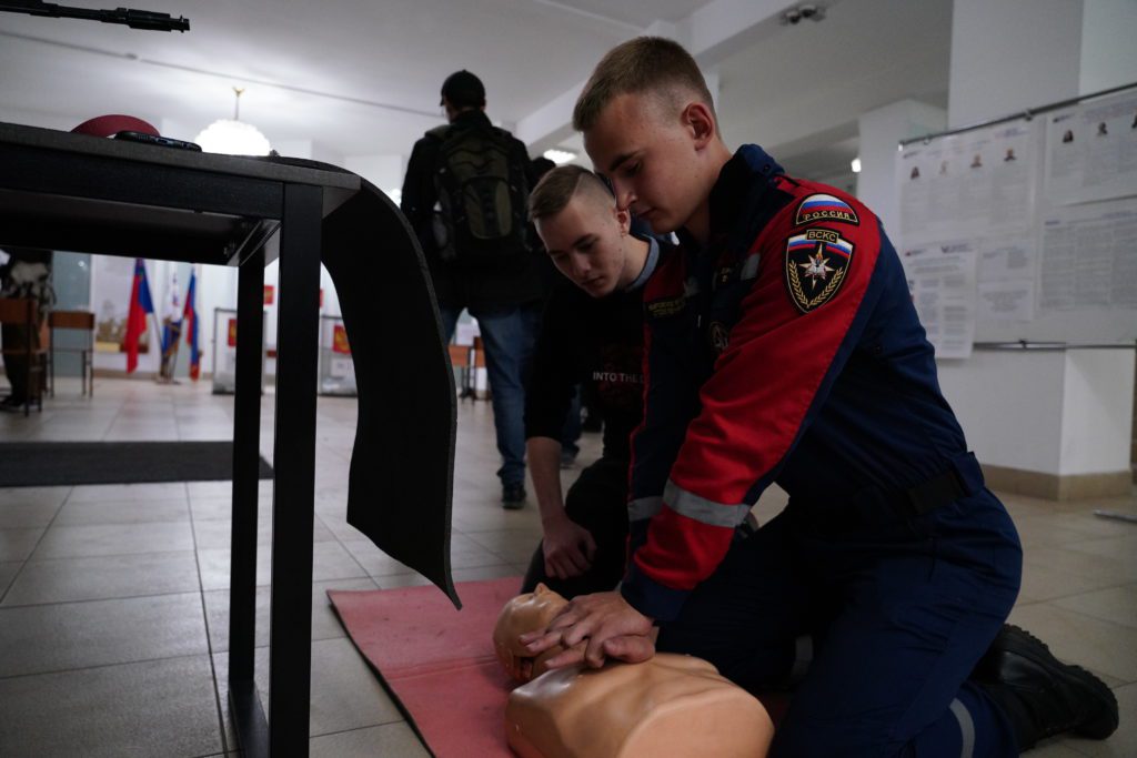 В КузГТУ прошел мастер-класс по оказанию первой помощи