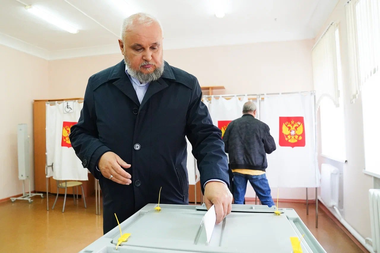 Сергей Цивилев проголосовал на выборах