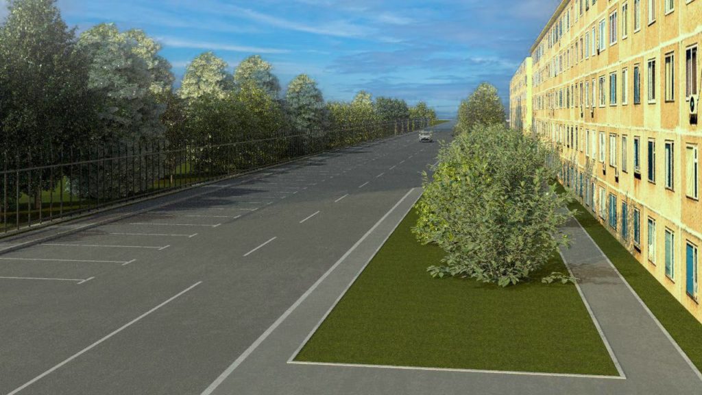 Кемеровчанам показали, как будет выглядеть улица Шорникова в скором будущем