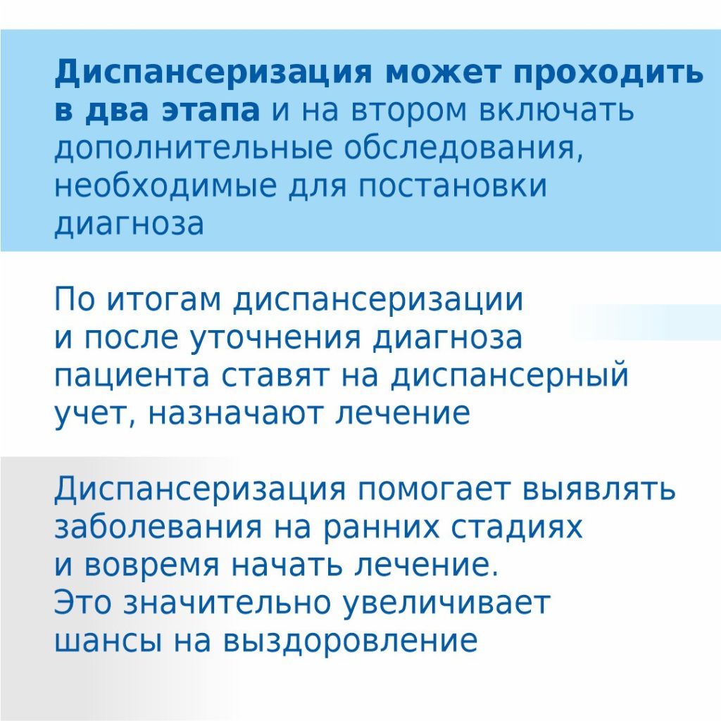 Зачем нужна диспансеризация?