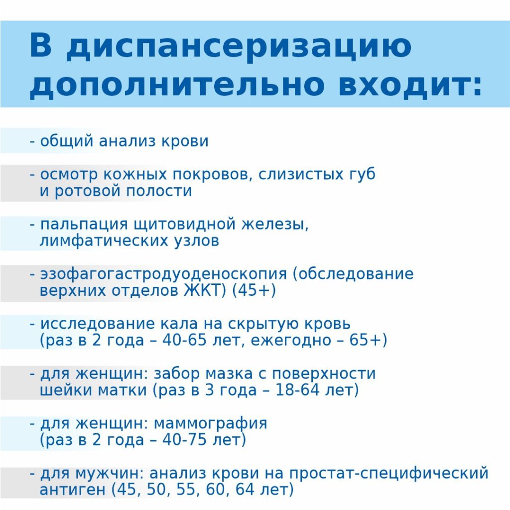 Зачем нужна диспансеризация?