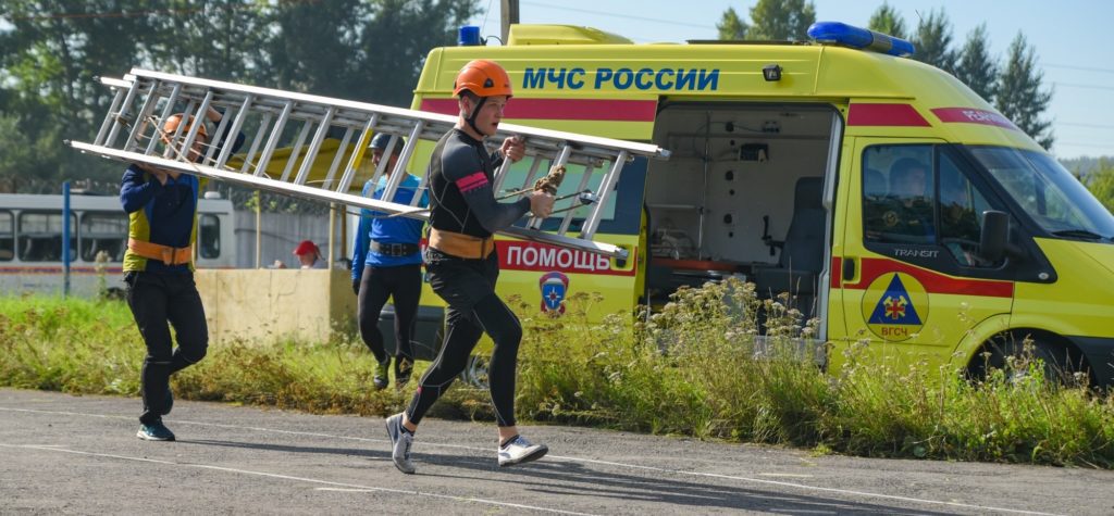 Кемеровские огнеборцы стали  чемпионами Кузбасса по пожарно-спасательному спорту