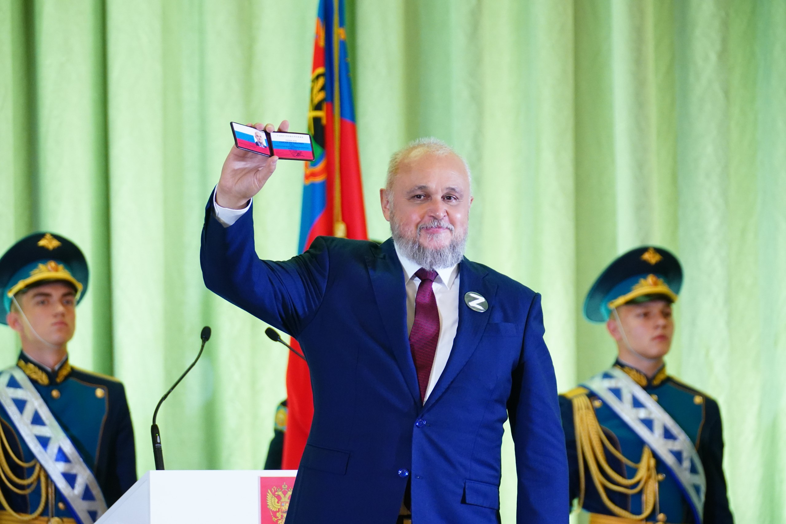 Сергей Цивилев официально стал губернатором Кузбасса во второй раз