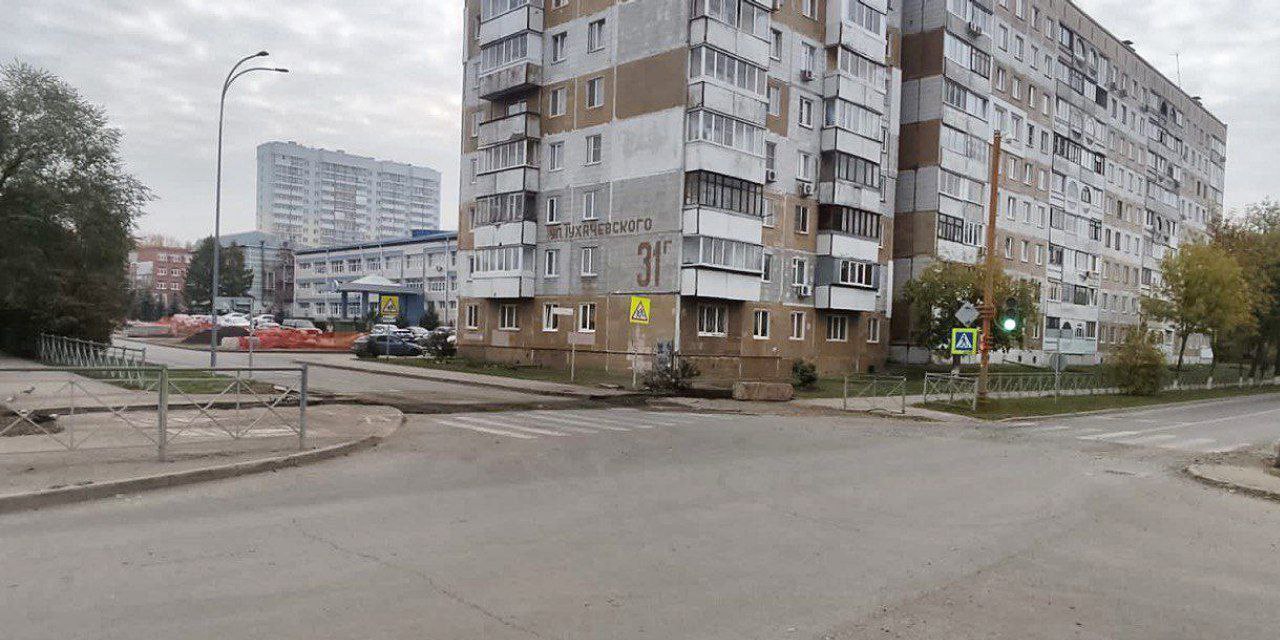 Улицу Заузелкова в Кемерова открыли раньше срока