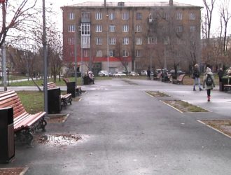 В Новокузнецке открыли сквер 100-летия Комсомола