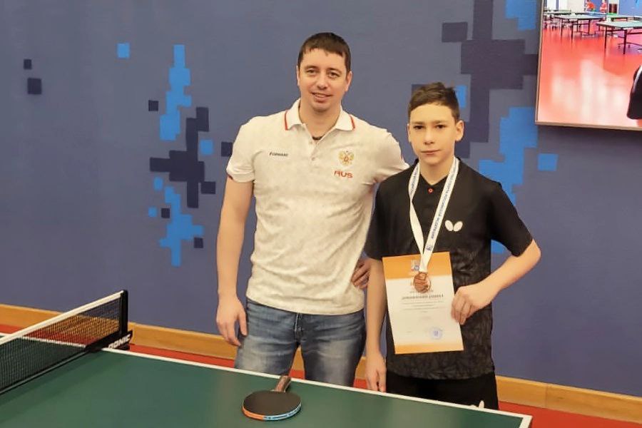 Новокузнецкий теннисист Даниил Доманевский завоевал бронзу на первенстве России