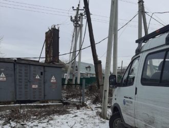 В Новокузнецком округе остались перебои со светом после воскресного шторма