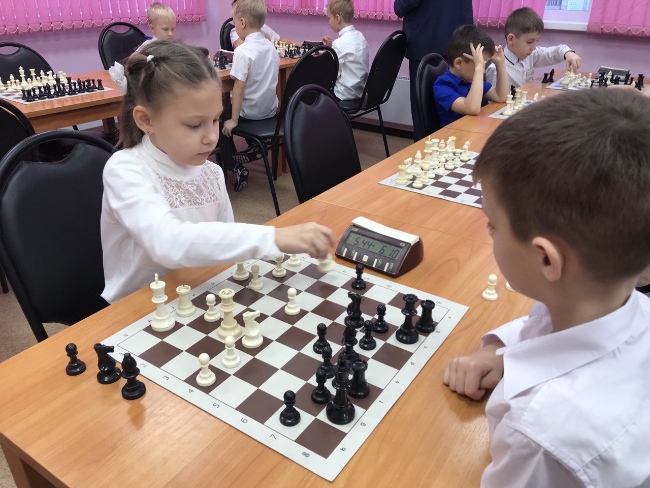 В Новокузнецке выясняют, кто лучший шахматист среди дошкольников