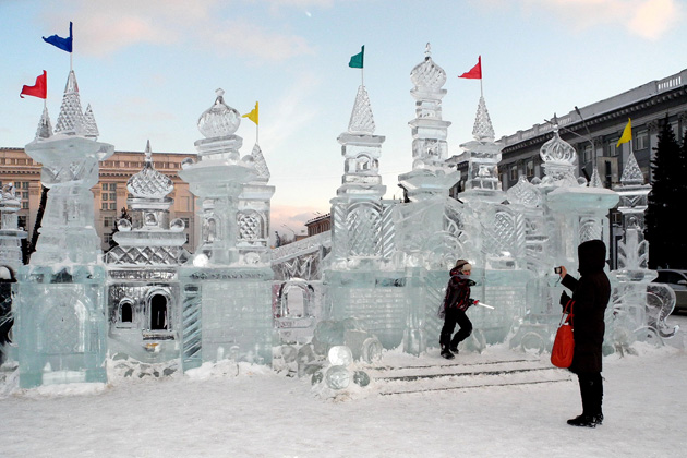 В Кемерове появится дорогостоящий снежный городок