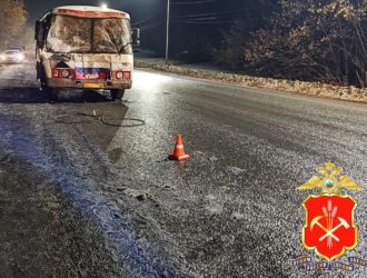 Полиция Кузбасса устанавливает обстоятельства ДТП с экскаватором в котором пострадали 5 человек