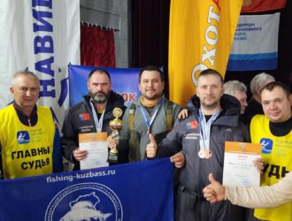 Кузбасские рыболовы взяли бронзу Кубка России
