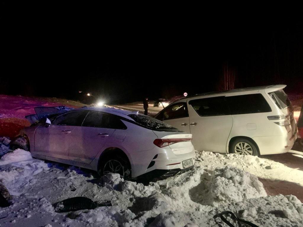 В Новокузнецком округе в ДТП пострадали пять человек