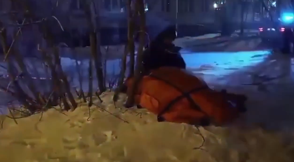 В Новокузнецке сотрудники ОМОН уничтожили боевую гранату, найденную в снегу