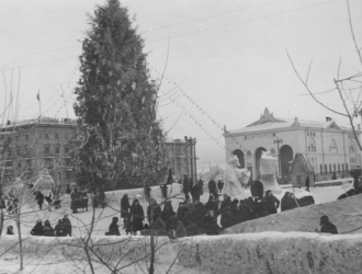 Ретроспектива: новогодний Новокузнецк прошлого века