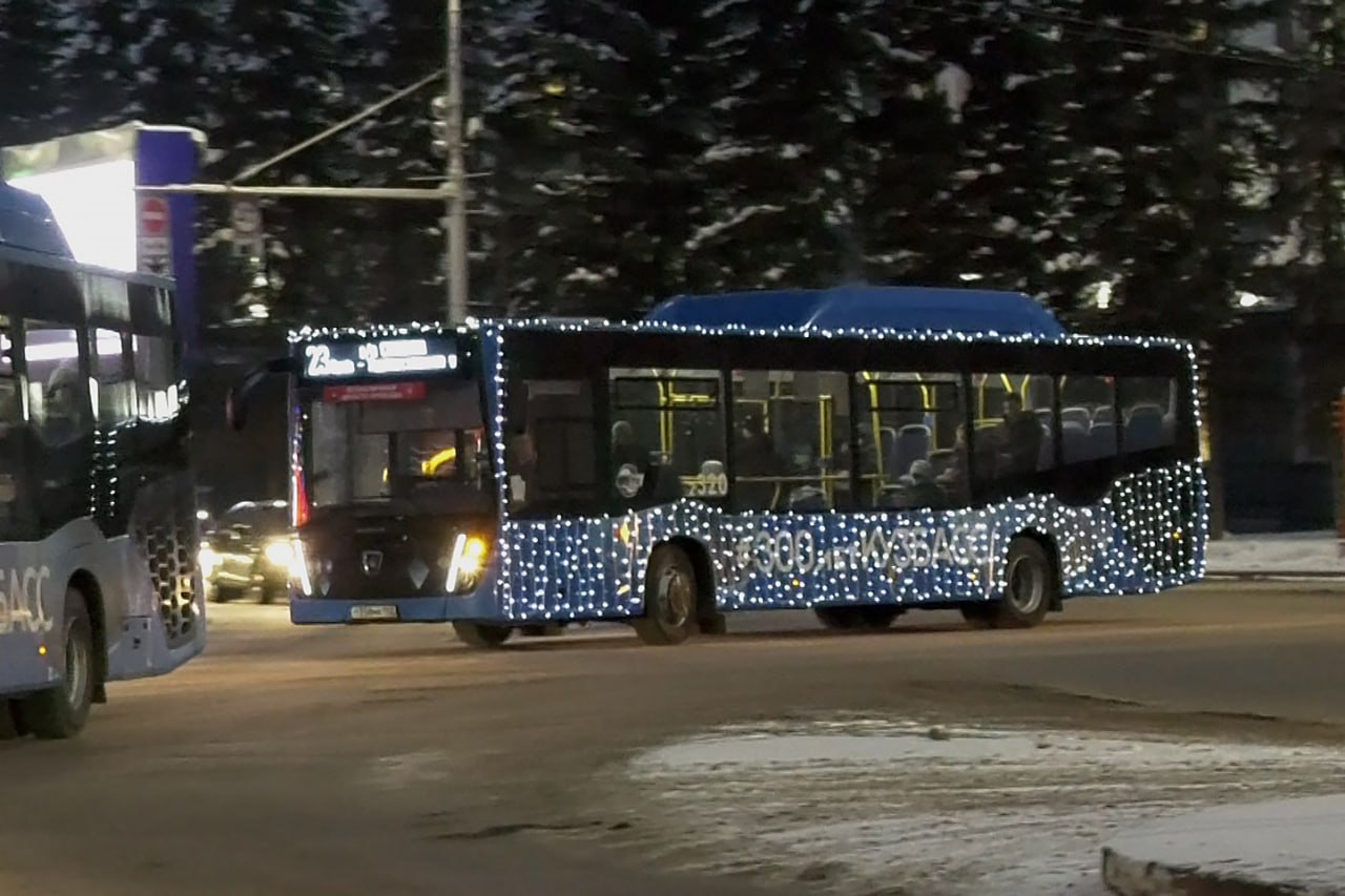 Кемеровчанам рассказали, когда запустят новогодние автобусы
