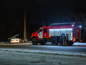 В Кузбассе водитель без прав устроил ДТП