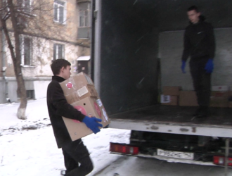 Из Новокузнецка в зону СВО отправили новогодние посылки